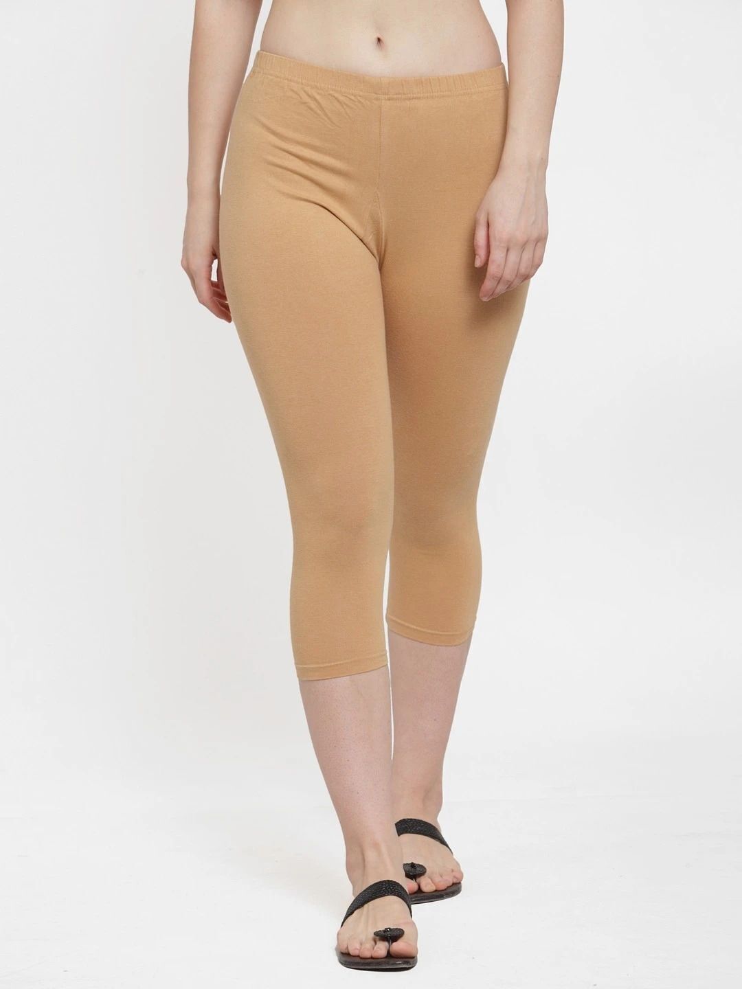 vishwakarma trends Solid Women Beige Tights-picture-13