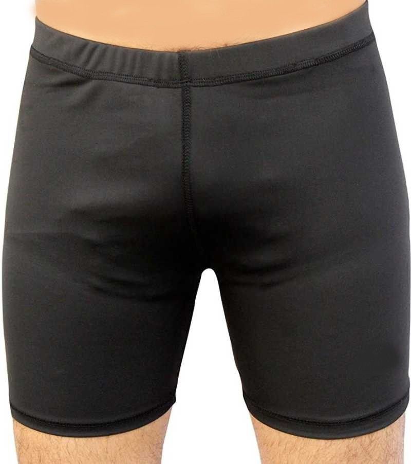 draxstar attire Solid Men Black Tights-picture-10