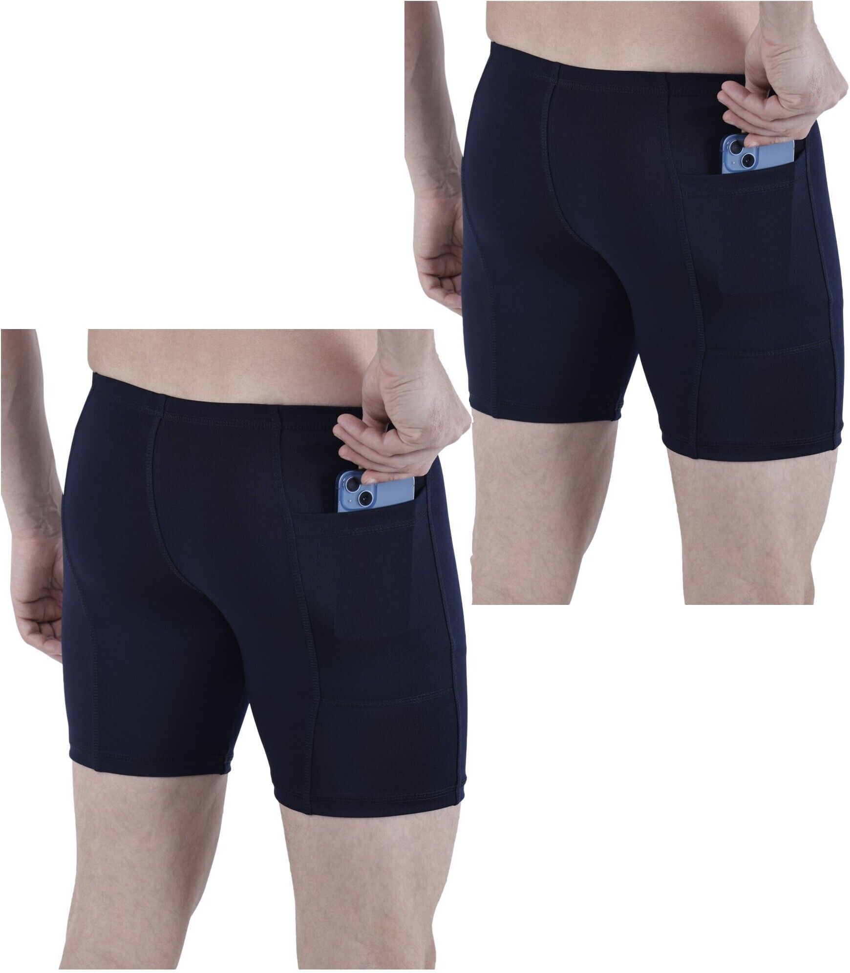 troopline Solid Men Dark Blue, Dark Blue Tights-picture-31