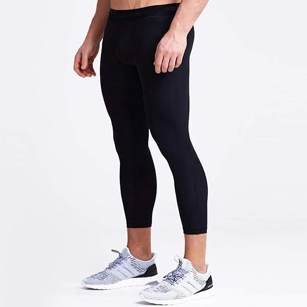 lycan Solid Men Black Tights-picture-18