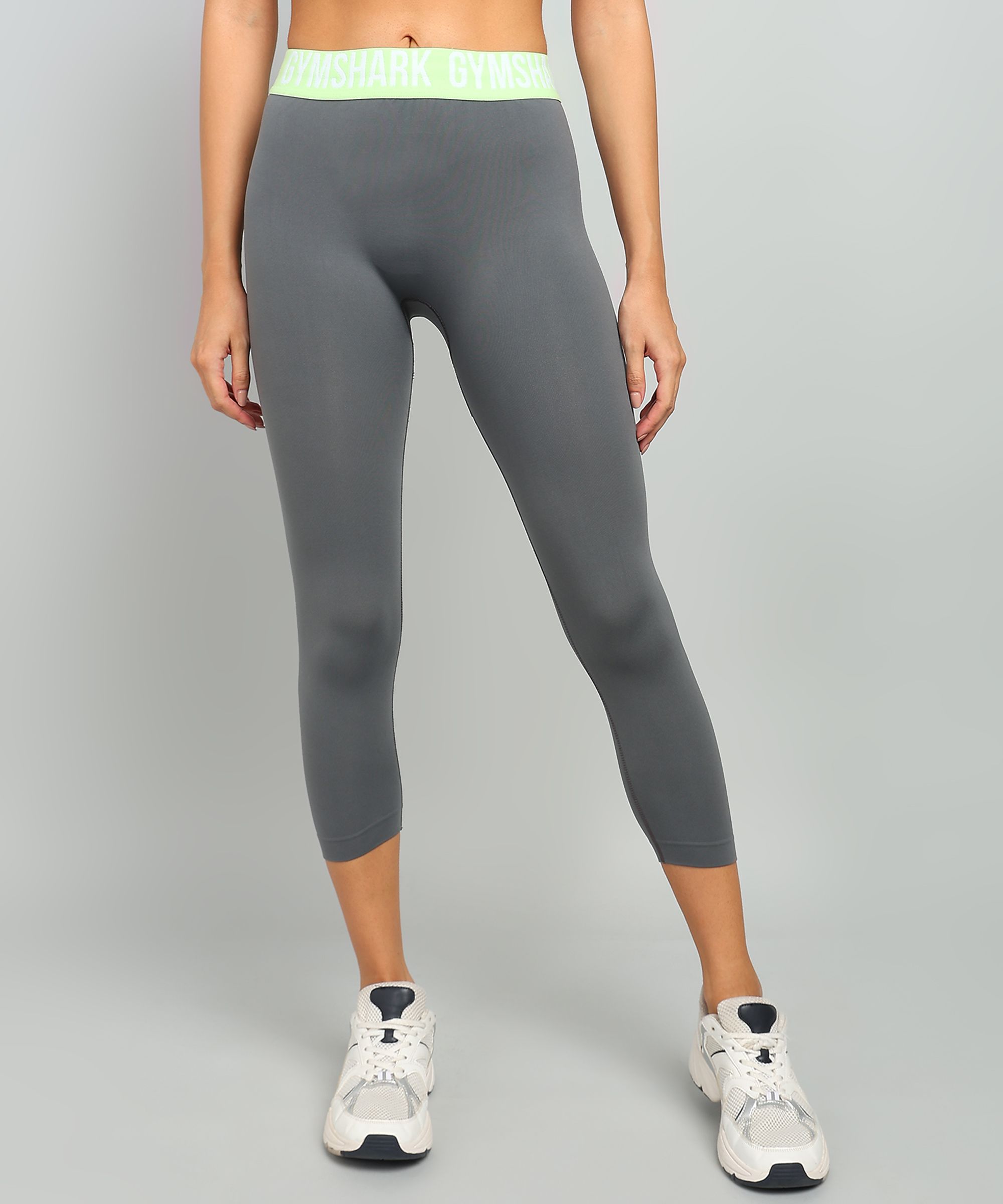 gymshark Solid Women Grey Tights-picture-10
