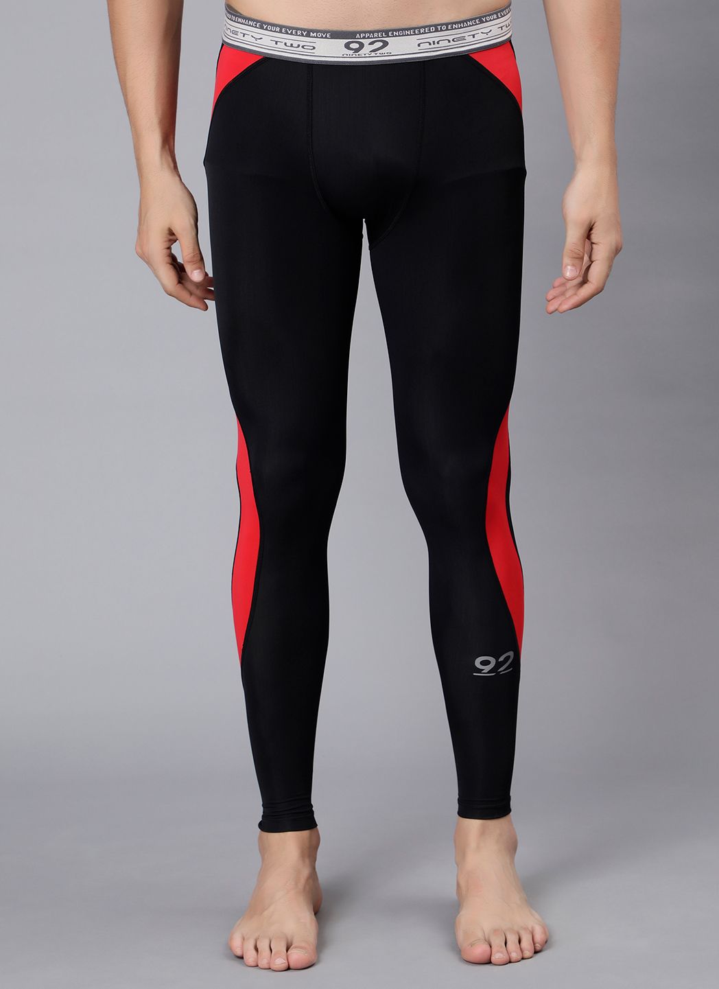 92 ninety two Printed Men Red Tights-picture-24