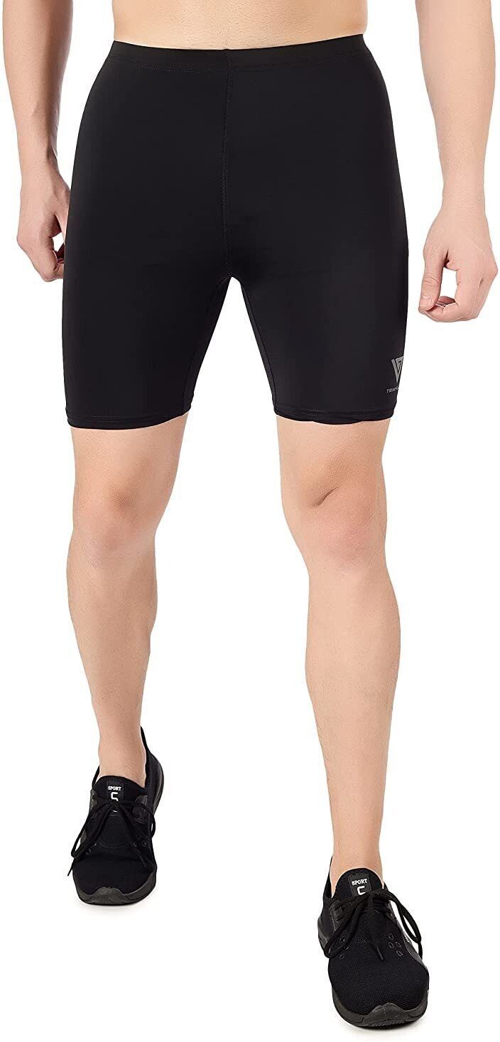 livsaucy trend Solid Men Black Tights-picture-14