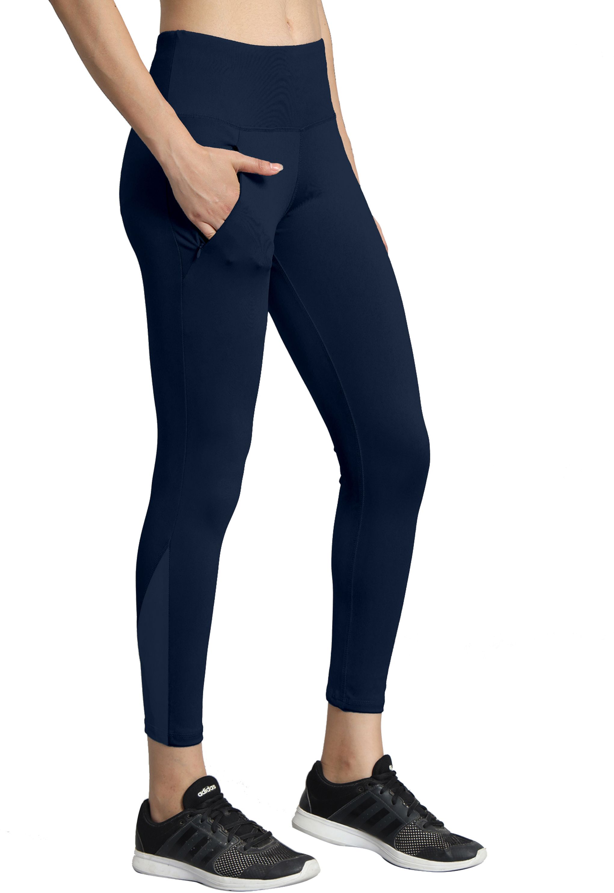 mehrang Solid Women Dark Blue Tights-picture-27