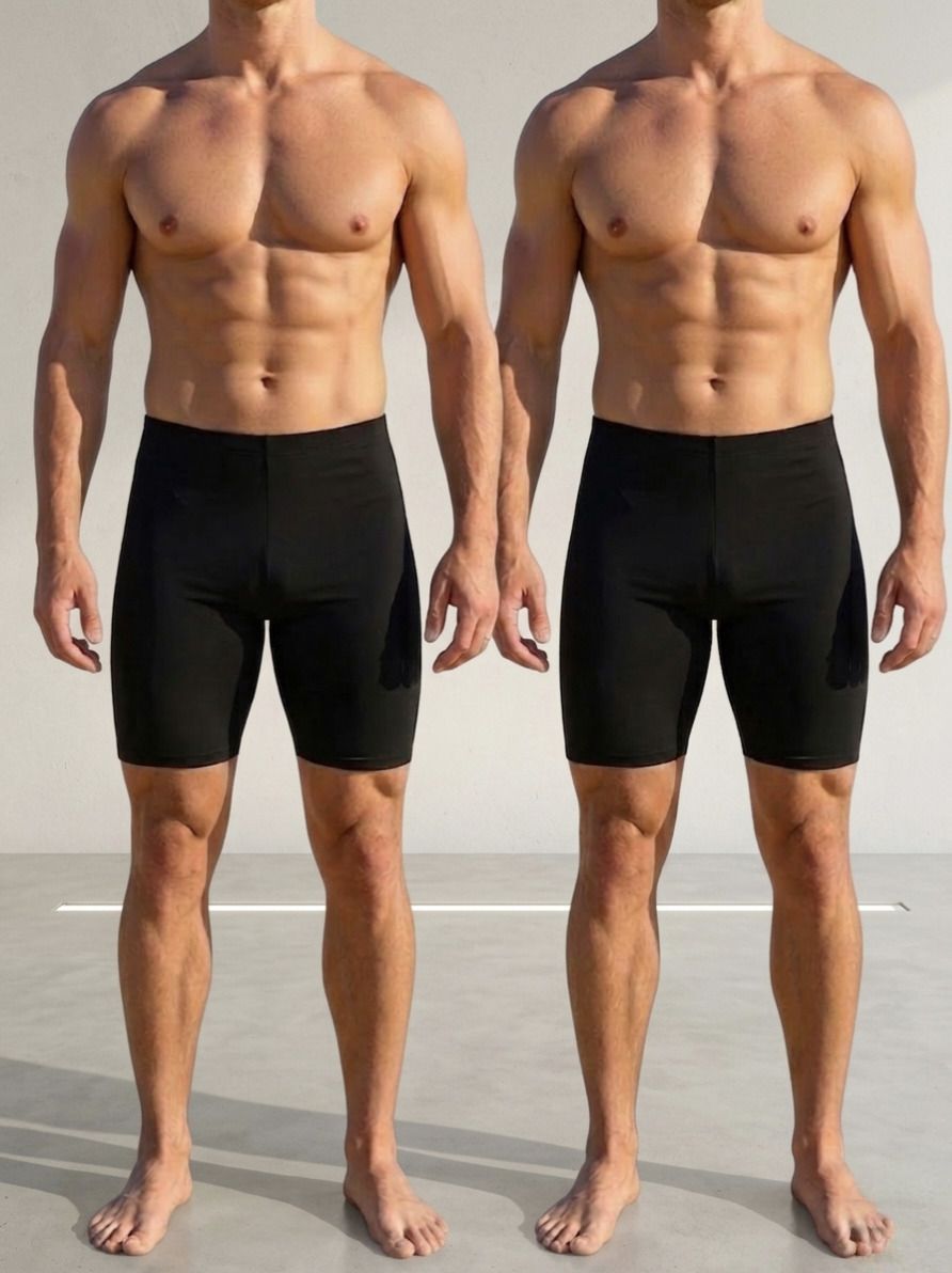 vestworld Solid Men Black Tights-picture-12