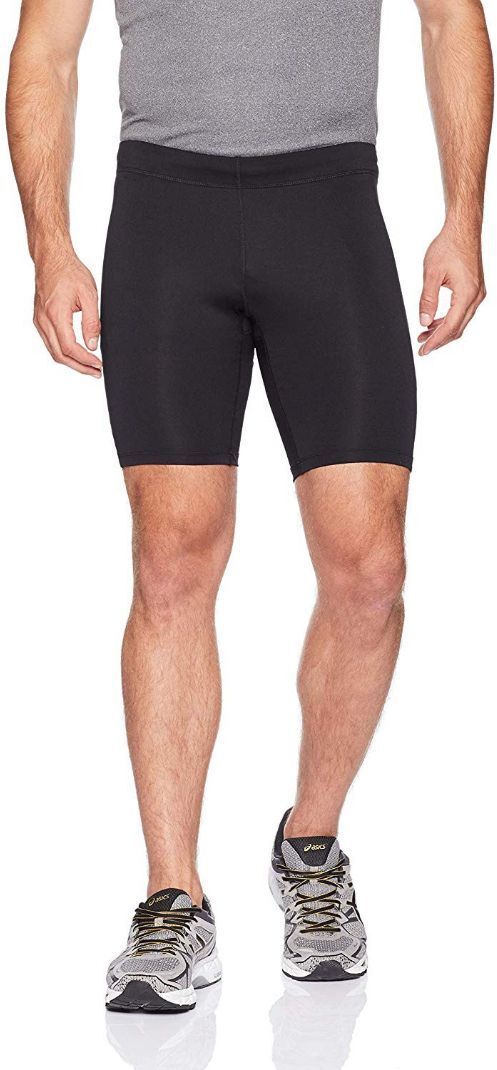 Solid Men Black Tights-image-49