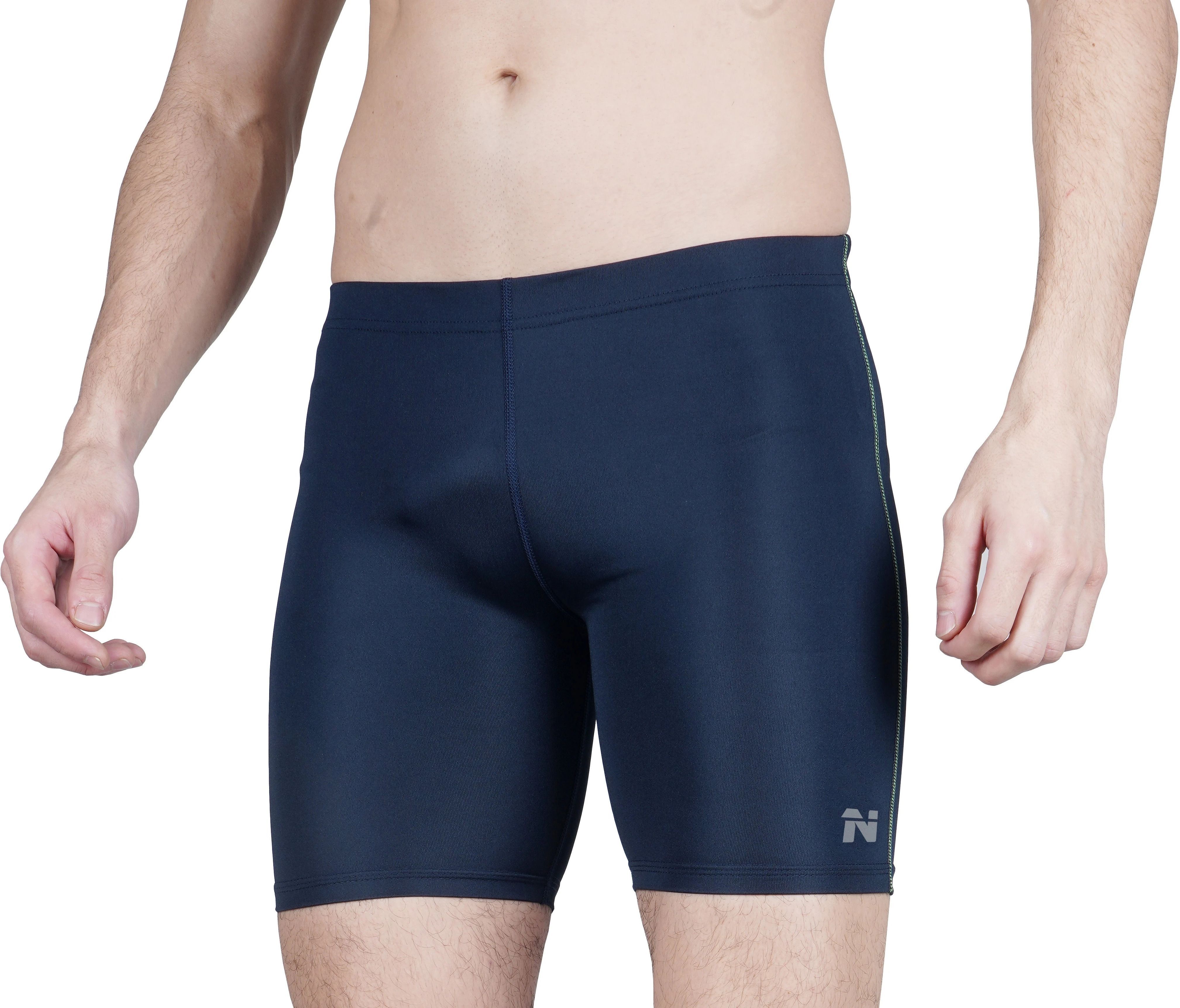 ninq Solid Men Black Tights-picture-27