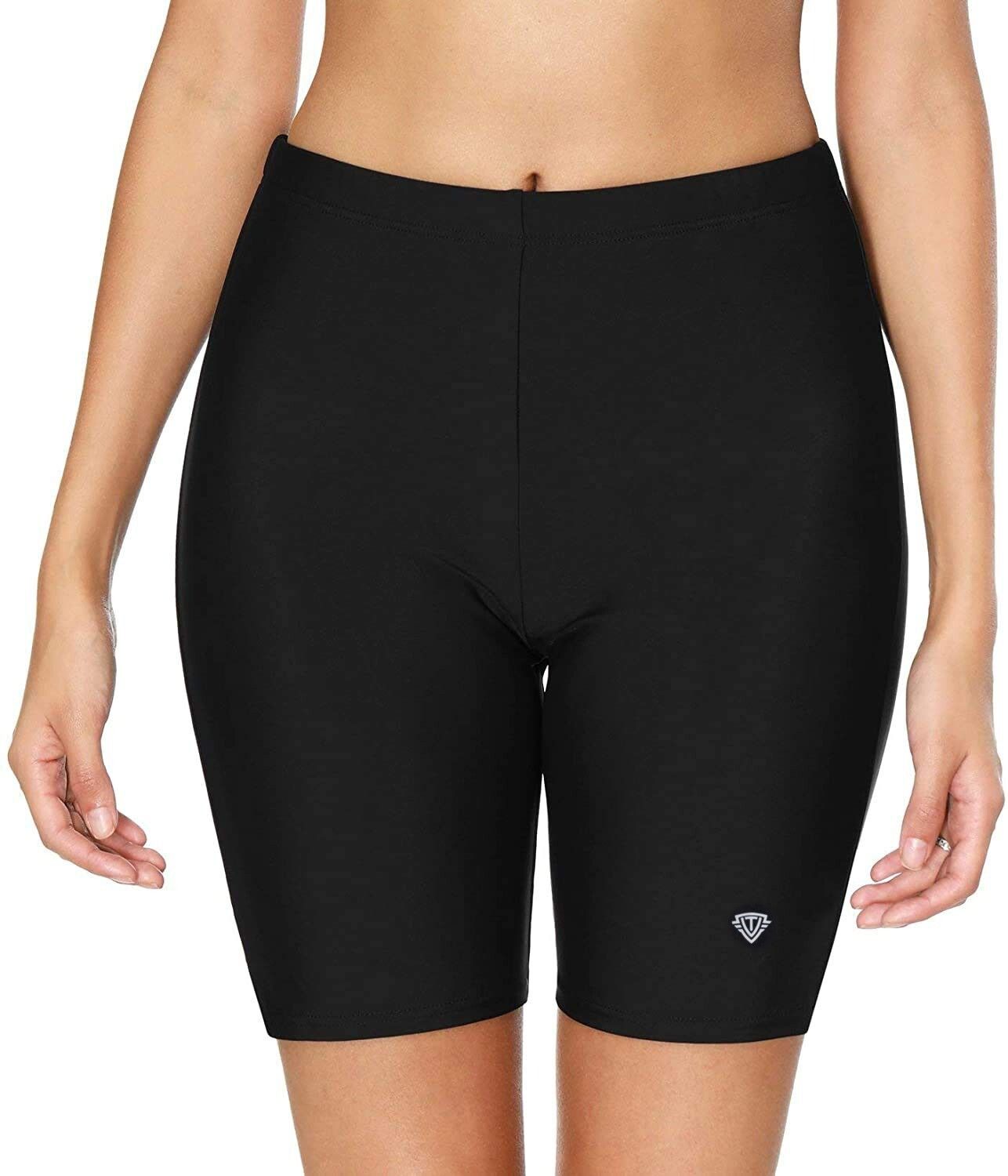 vtsports Solid Women Black Tights-picture-12