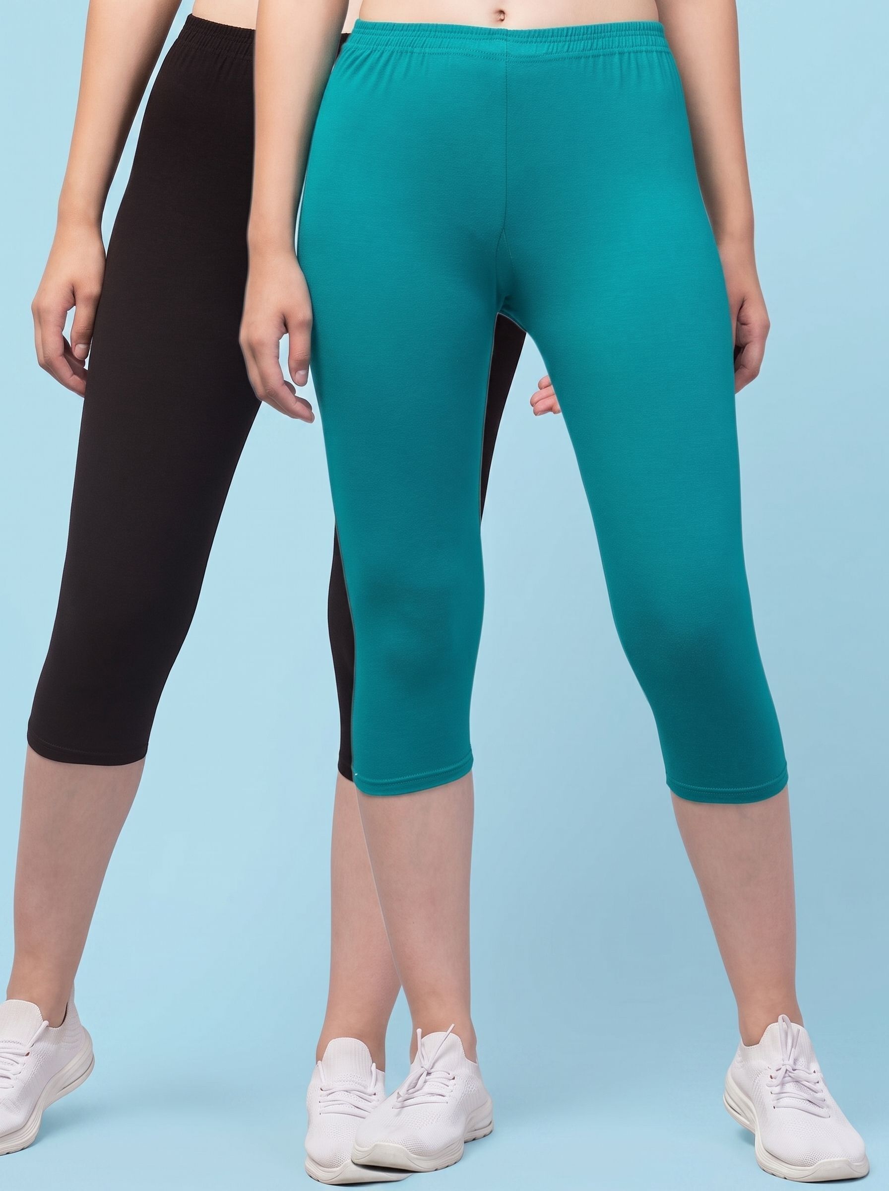 vishwakarma trends Solid Women Black, Blue Tights-picture-34