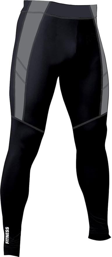 never quit Striped Men Black, Red Tights-picture-29