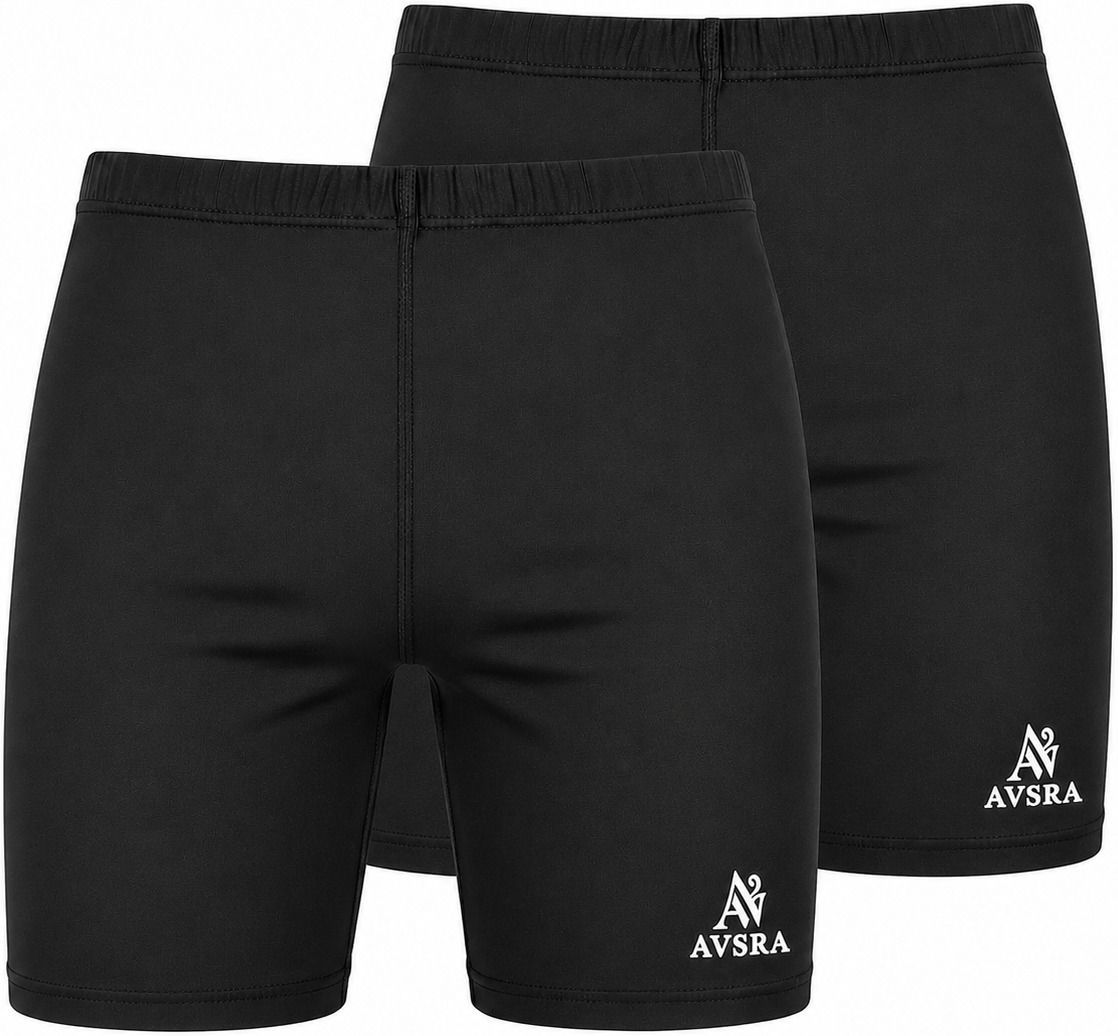avsra Solid Men Black Tights-picture-20