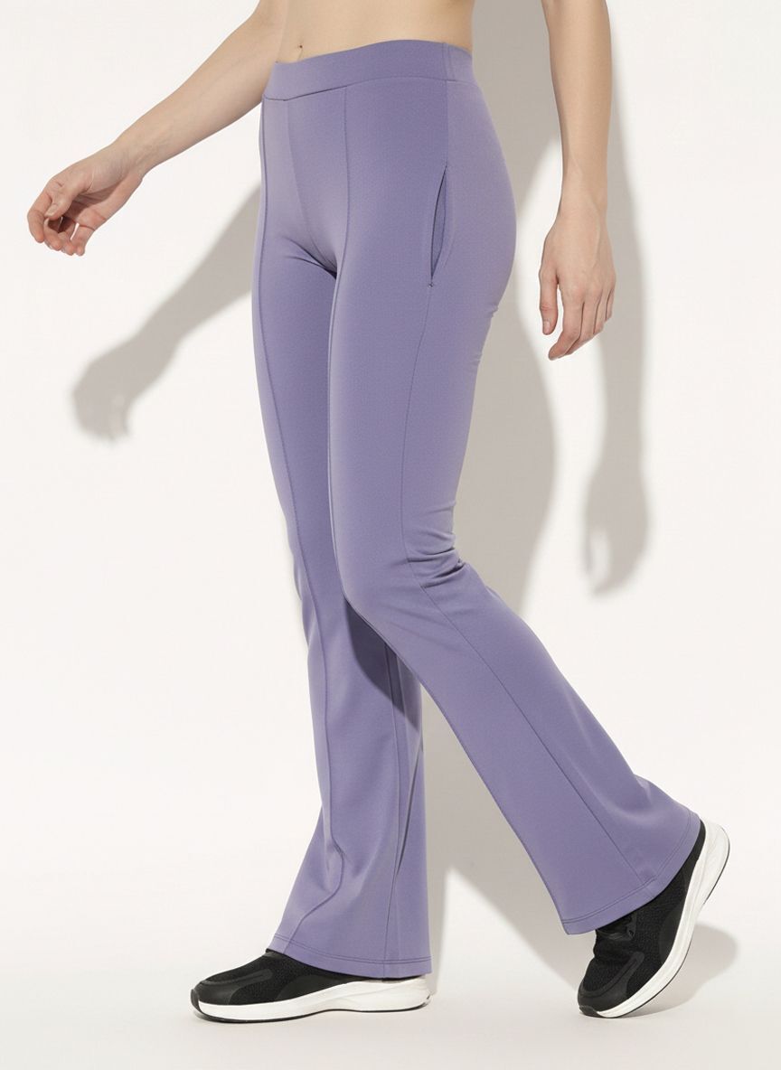 pptoss Solid Women Purple Tights-picture-4