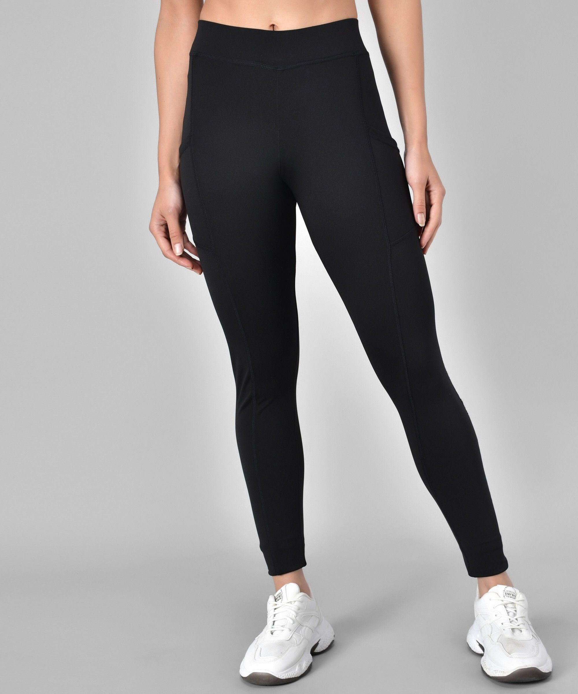 fairiano Solid Women Black Tights-picture-17