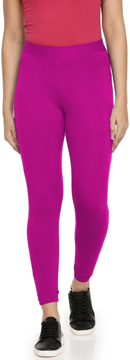 feather feel Solid Women Pink Tights-picture-17
