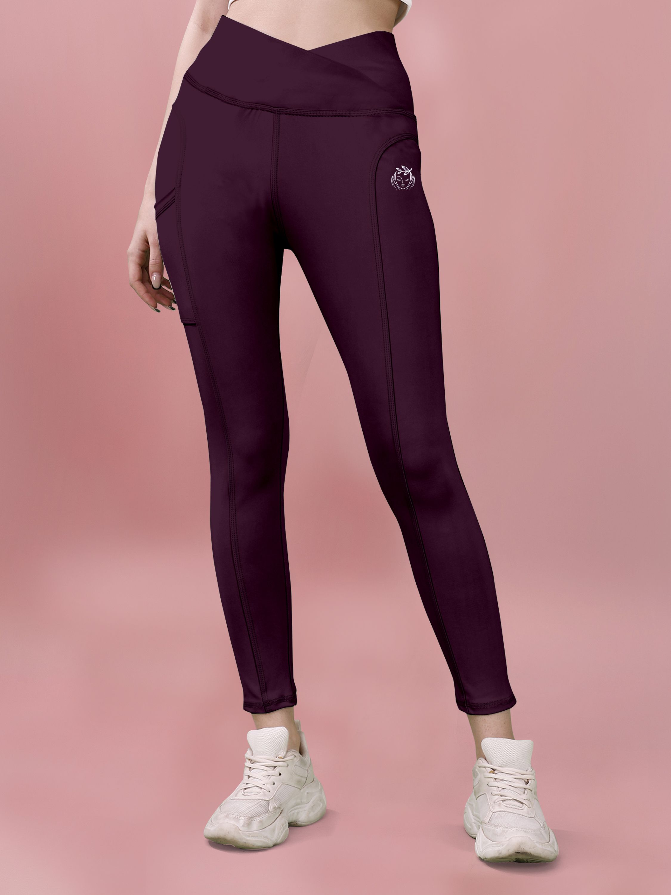 poojaran Solid Women Multicolor Tights-picture-15