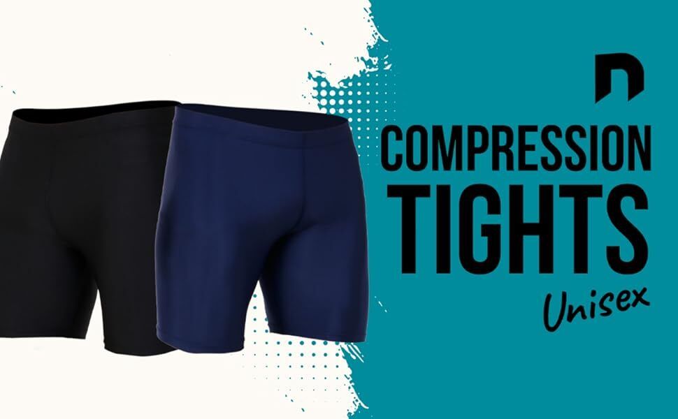 arun Solid Men Black, Blue Tights-picture-13
