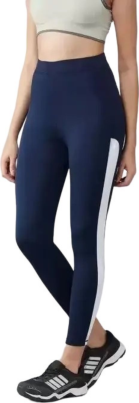 revizo Solid Women Blue, White Tights-picture-21