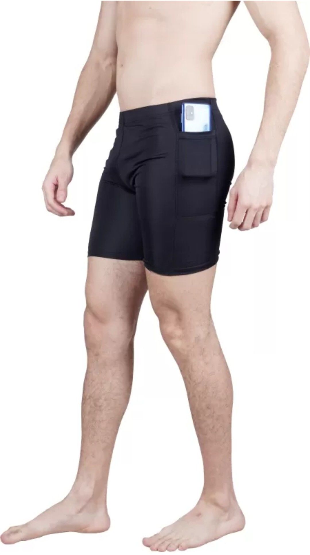 ss casual Solid Men Black Tights-picture-10