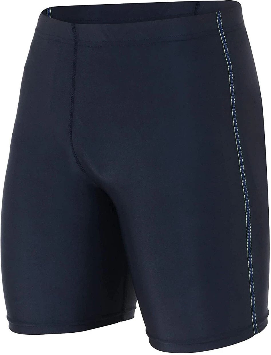 unbeatable Solid Men Dark Blue Tights-picture-23