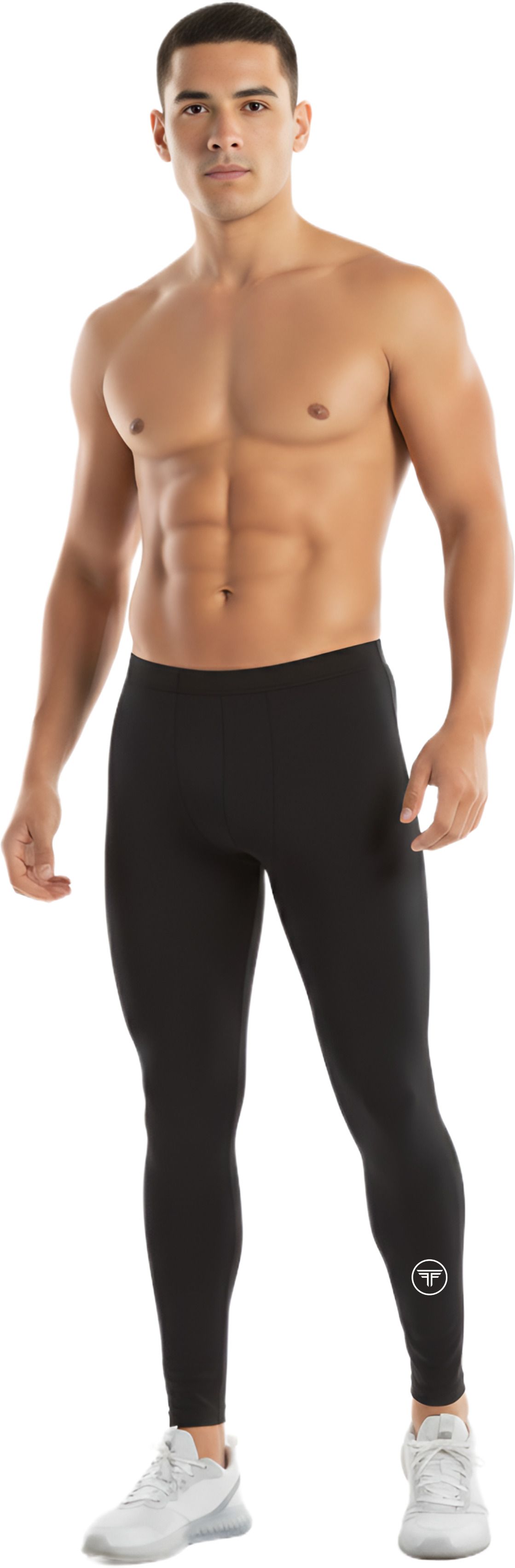 fanex fitness Solid Men Black Tights-picture-10