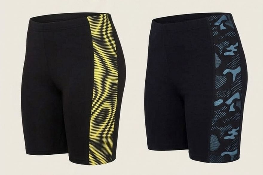 nishant sports Printed Men Black Tights-picture-15