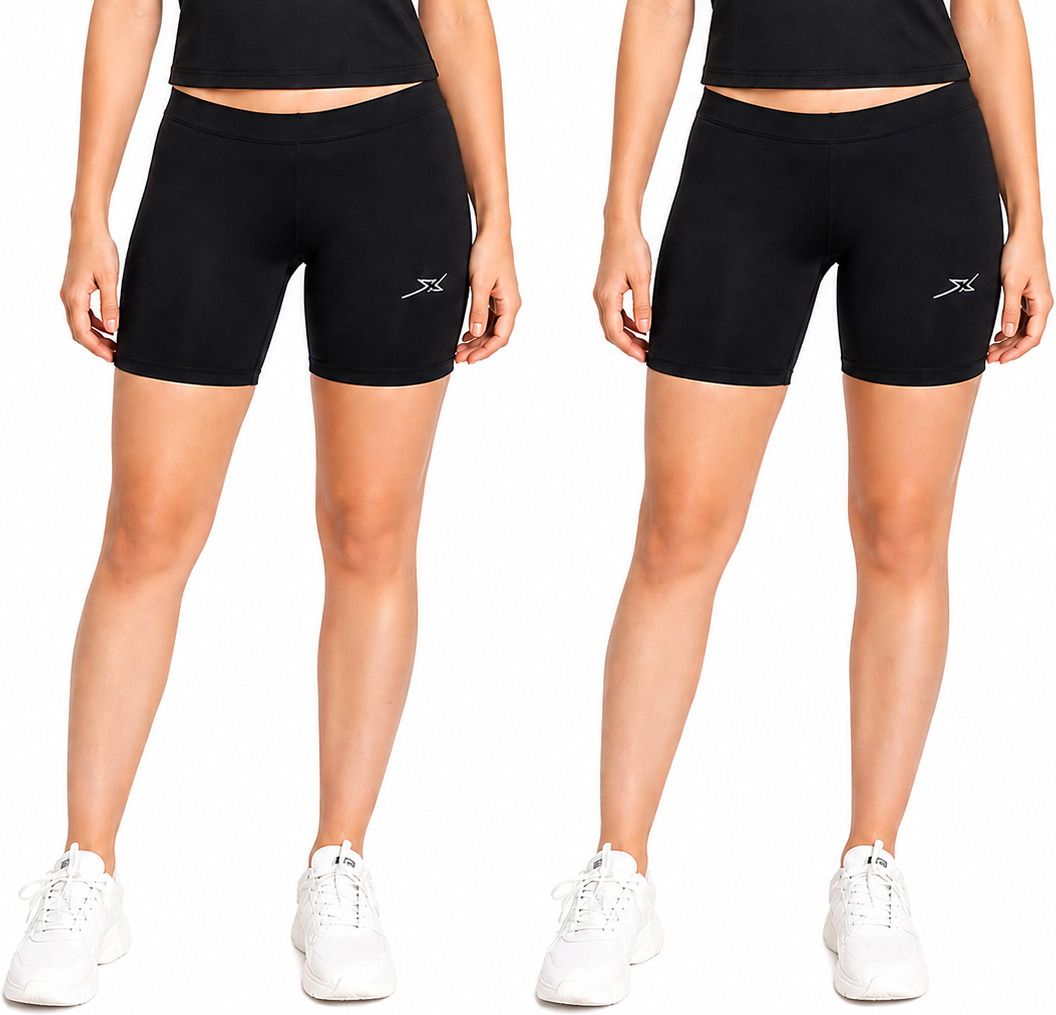 fitrix7 Solid Women Black Tights-picture-12
