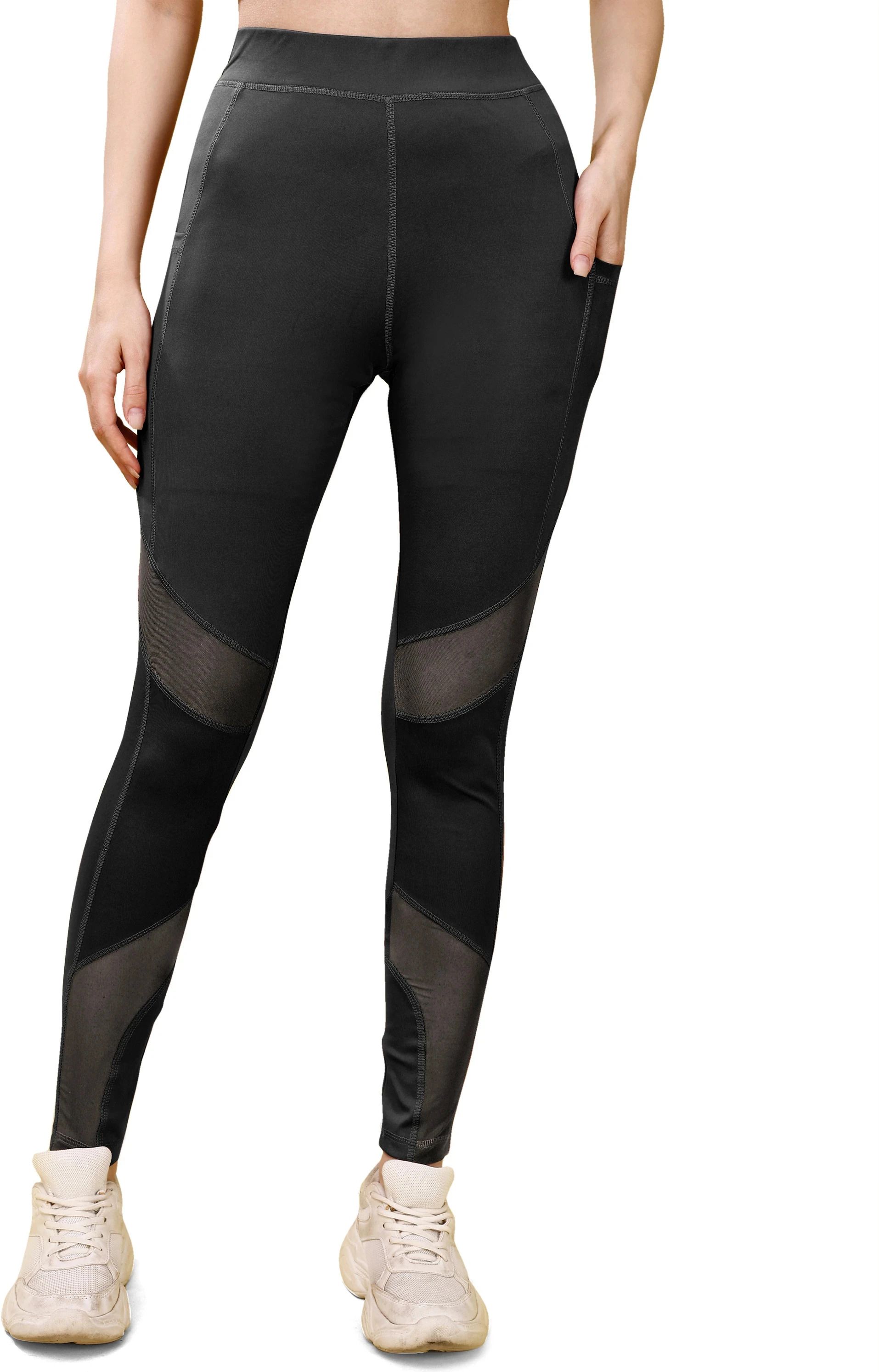 mehrang Solid Women Black Tights-picture-20