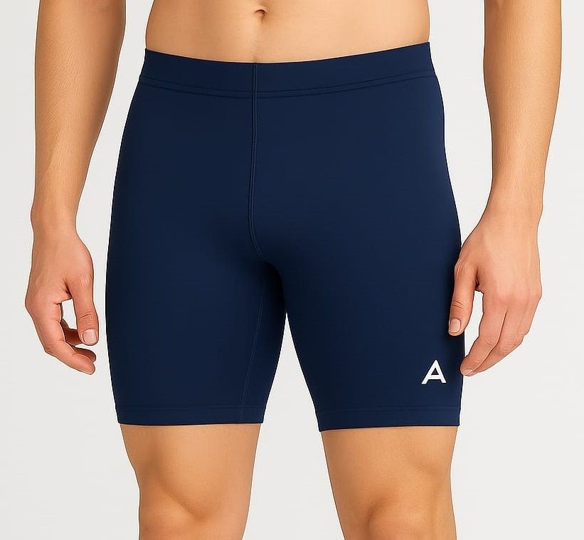 gstartextiles Solid Men Dark Blue Tights-picture-35