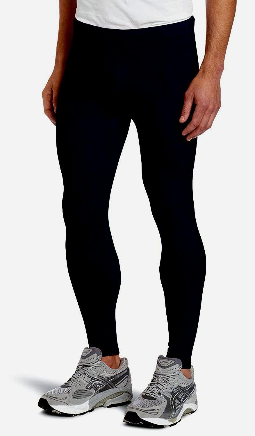 tima Solid Men Black Tights-picture-40