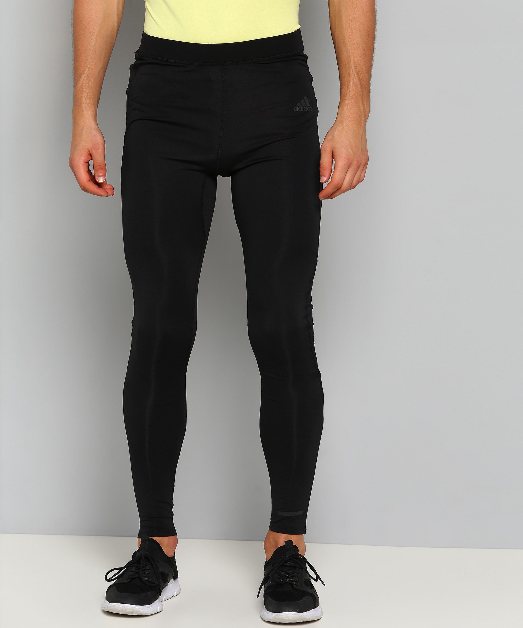 adidas Solid Men Black Tights-picture-16