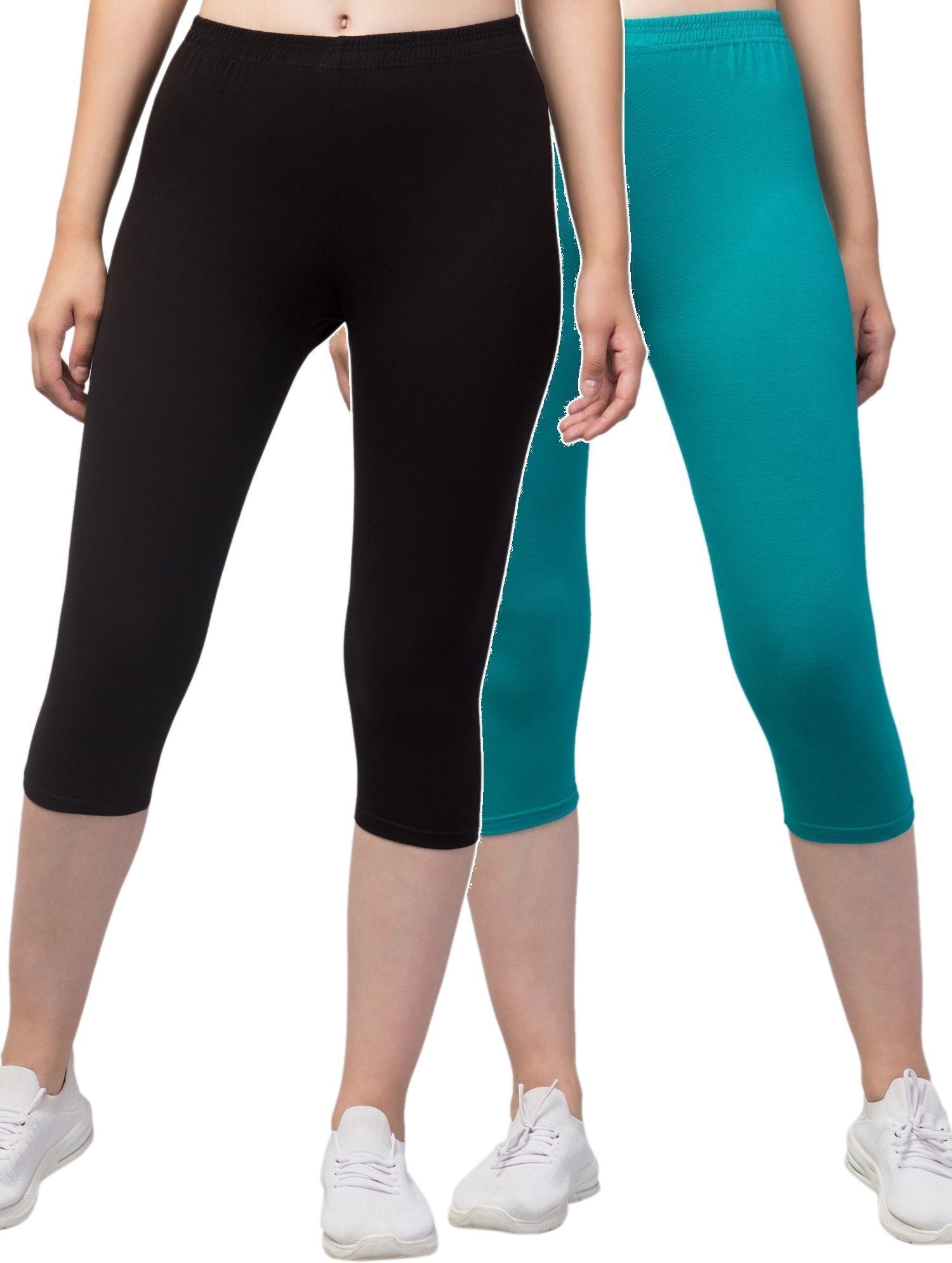vishwakarma trends Solid Women Blue, Black Tights-picture-18
