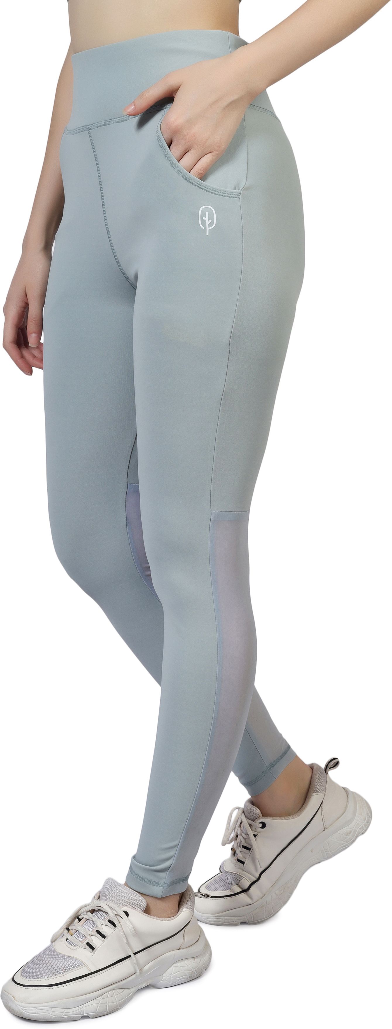 blueficus Solid Women Grey Tights-picture-31