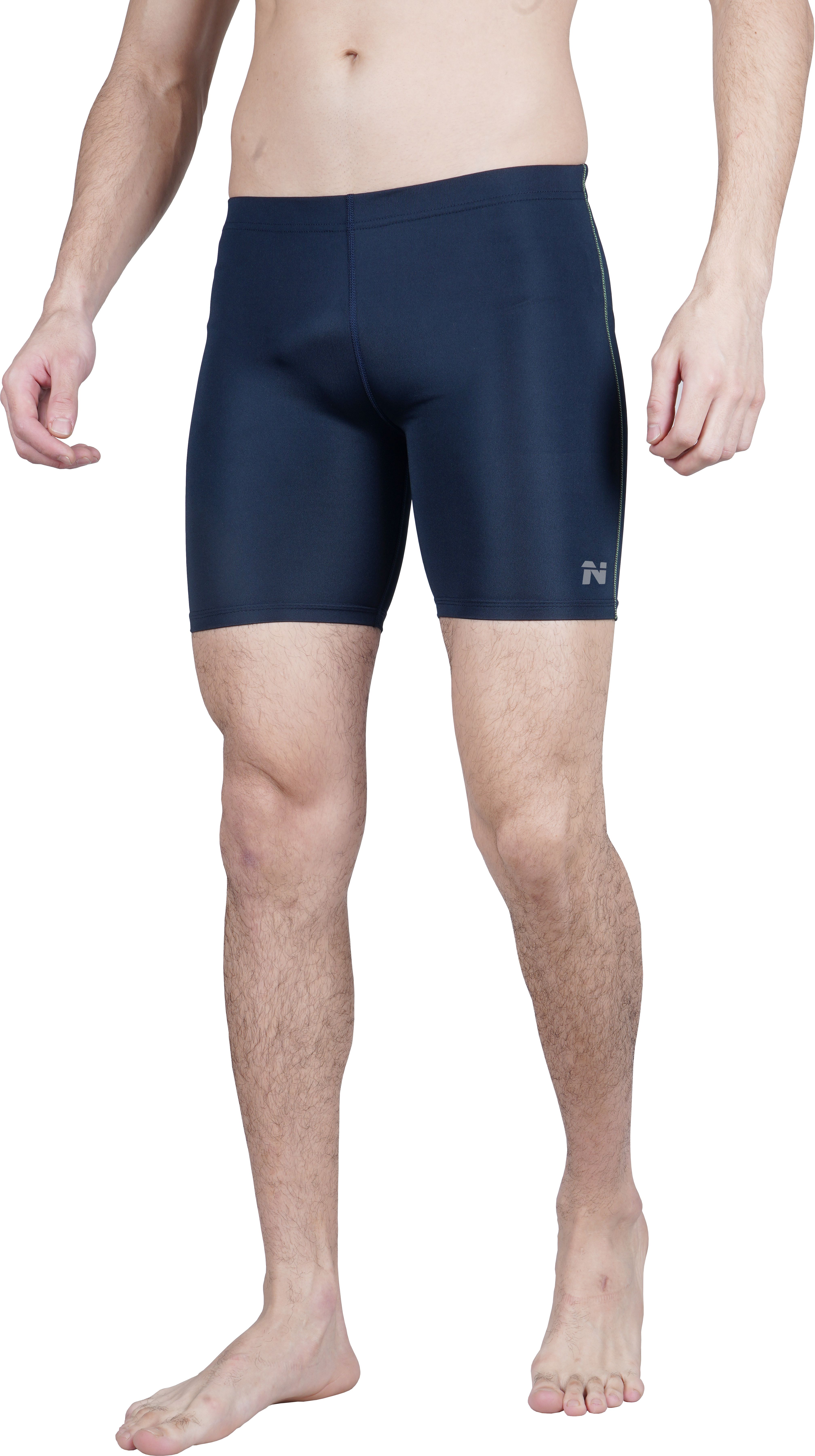 ninq Solid Men Dark Blue Tights-picture-39