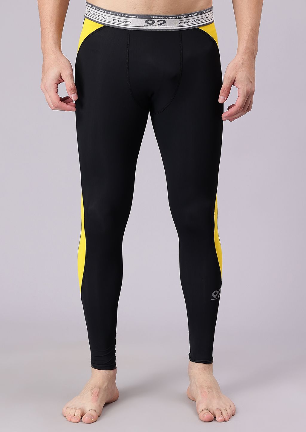 92 ninety two Printed Men Yellow Tights-picture-18