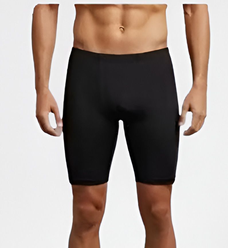 sportstighty Solid Men Black Tights-picture-30