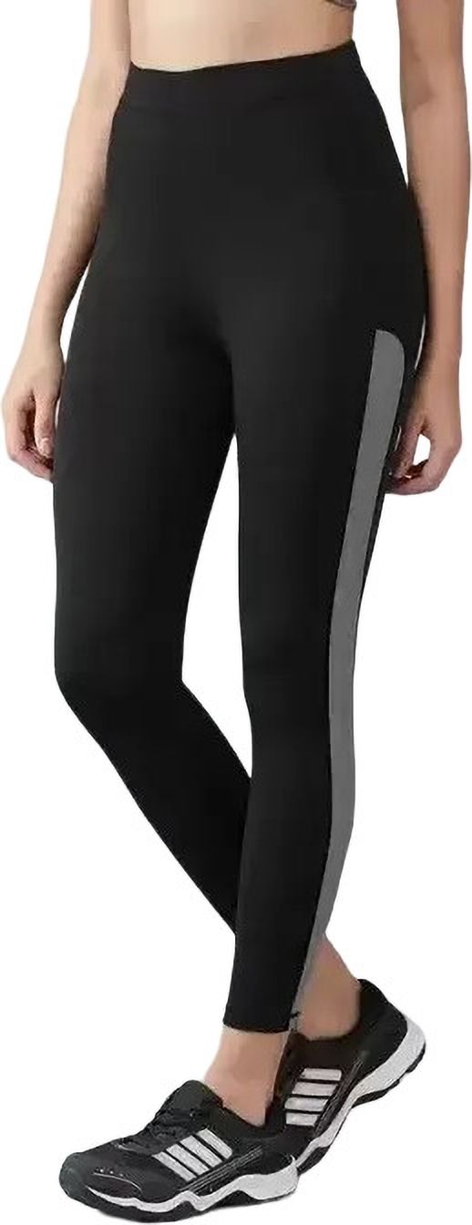 revizo Solid Women Black, Grey Tights-picture-12