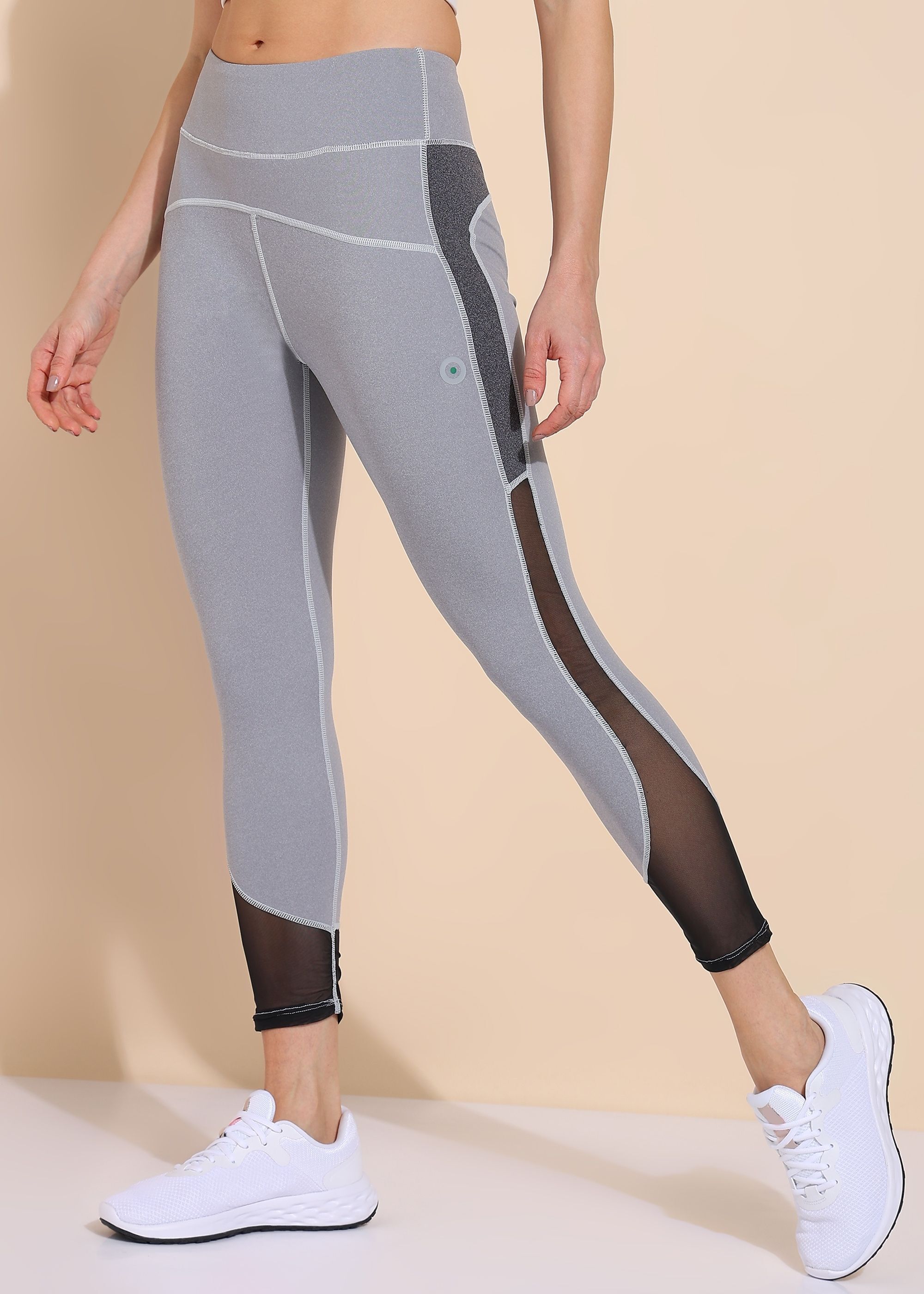 barbora Solid Women Grey Tights-picture-11