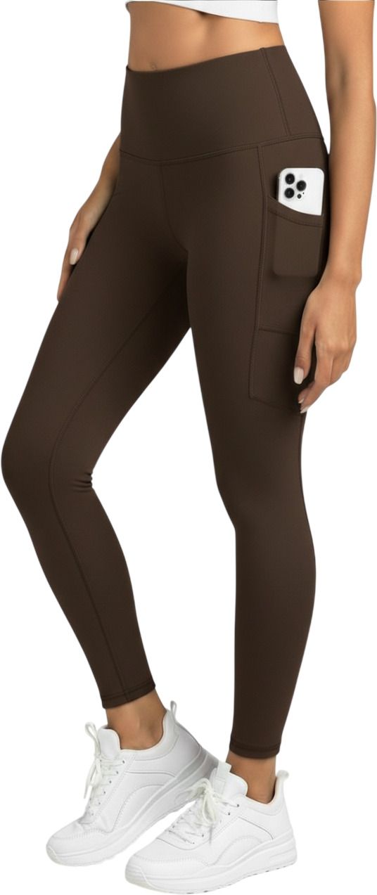 alyne Solid Women Brown Tights-picture-32