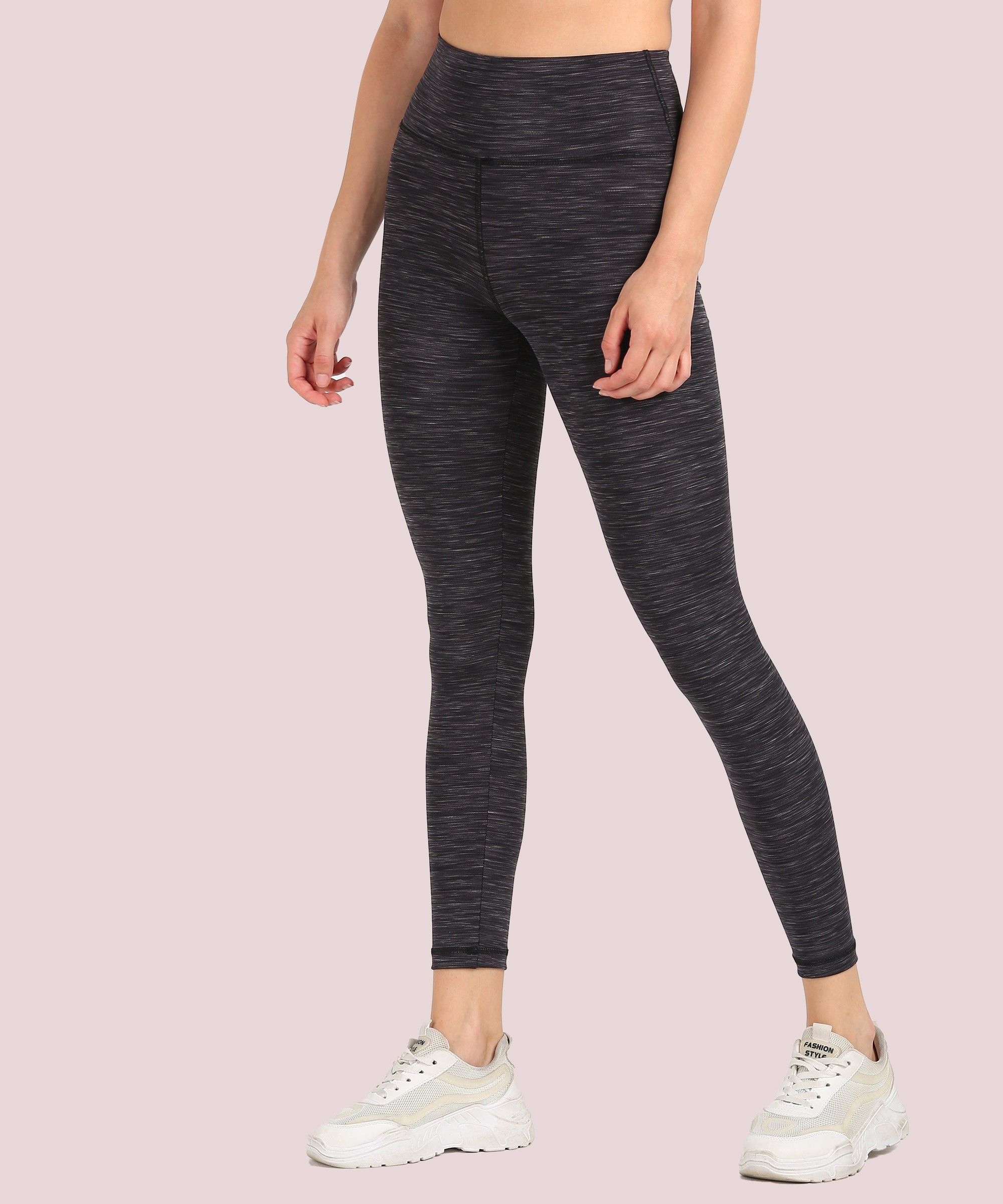 rock paper scissors Self Design Women Black Tights-picture-13
