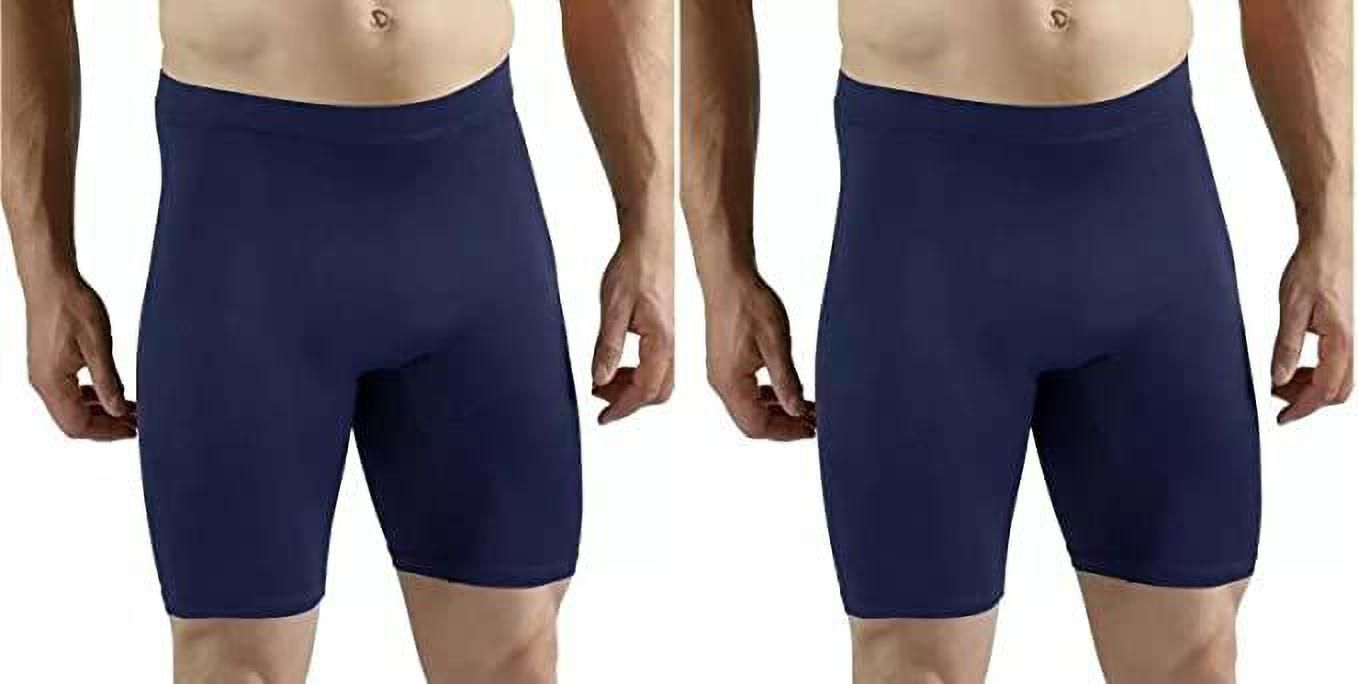 Solid Men Blue Tights