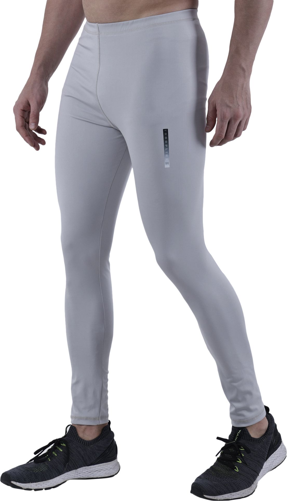 troopline Solid Men Grey Tights-picture-12