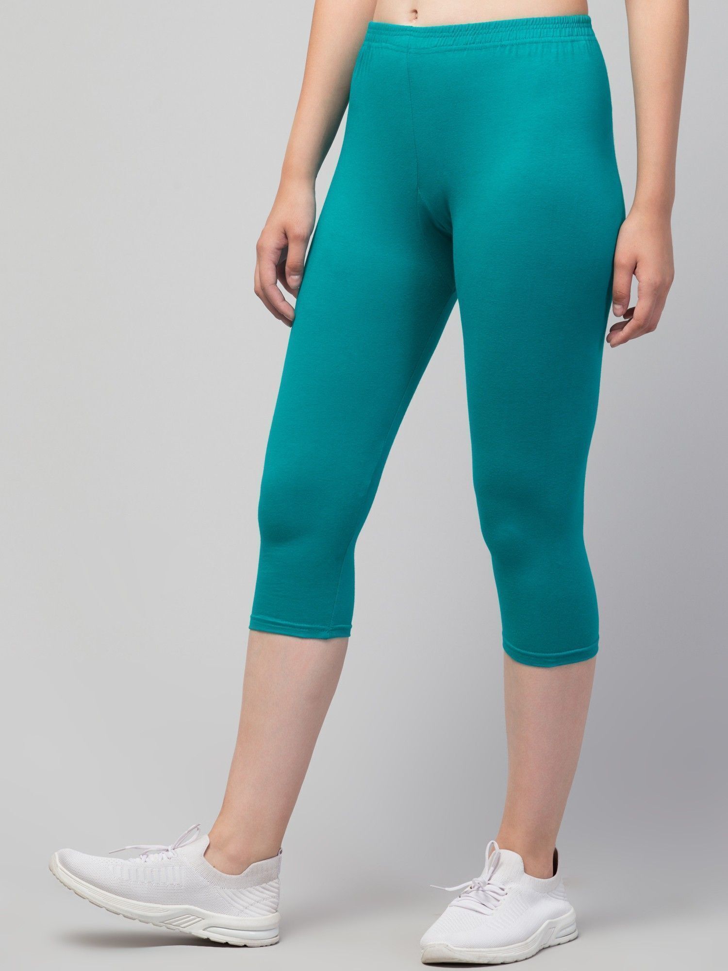 vishwakarma trends Solid Women Green Tights-picture-40