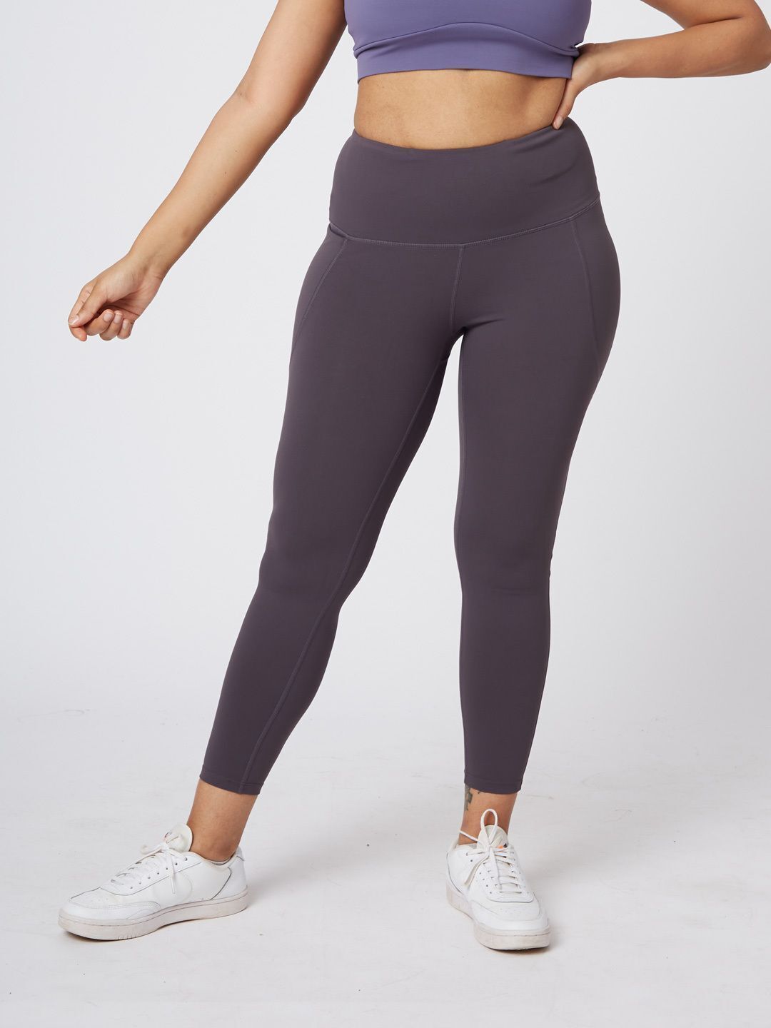 blissclub Solid Women Grey Tights-picture-16