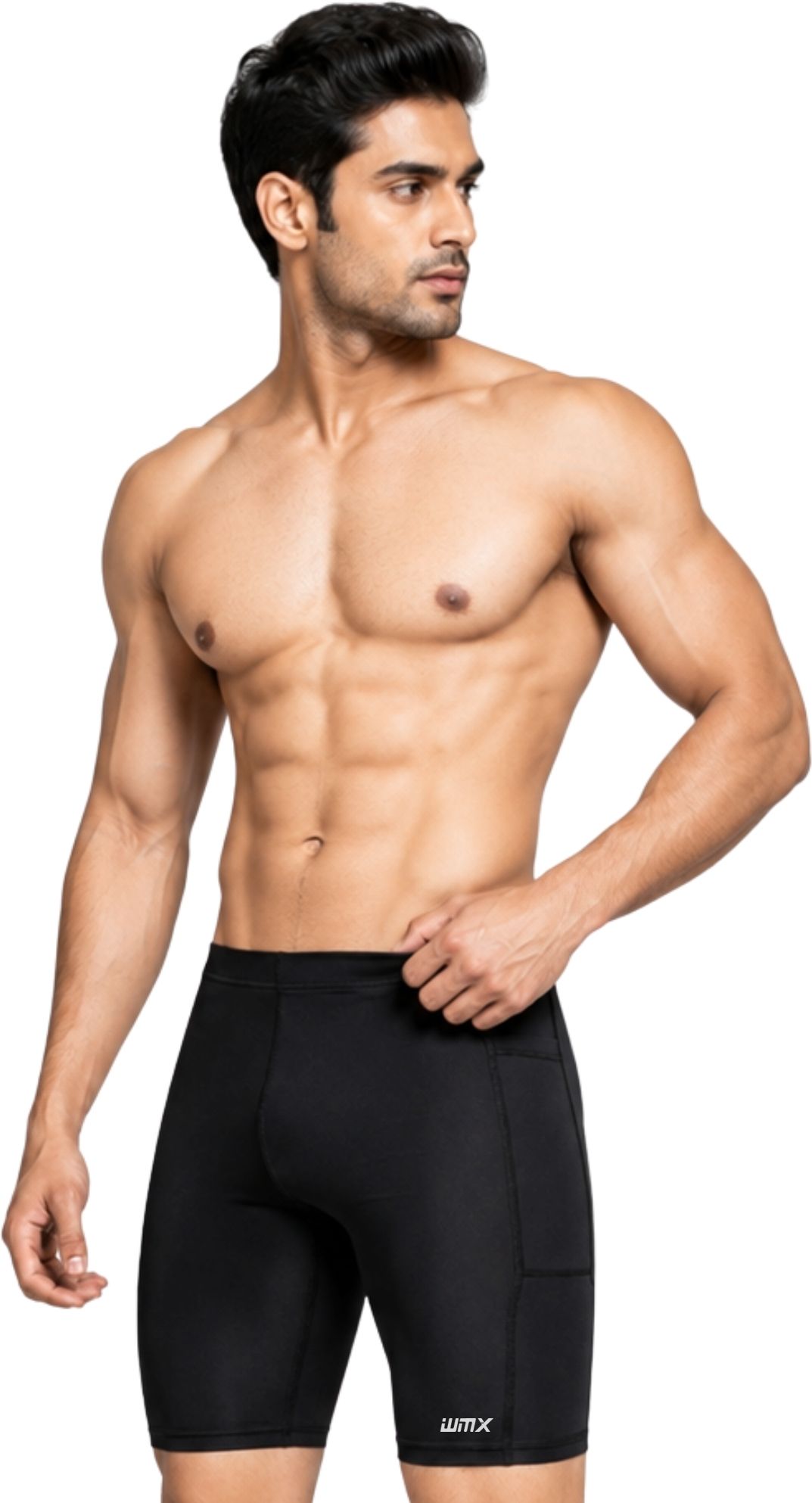wmx Solid Men Black Tights-picture-11