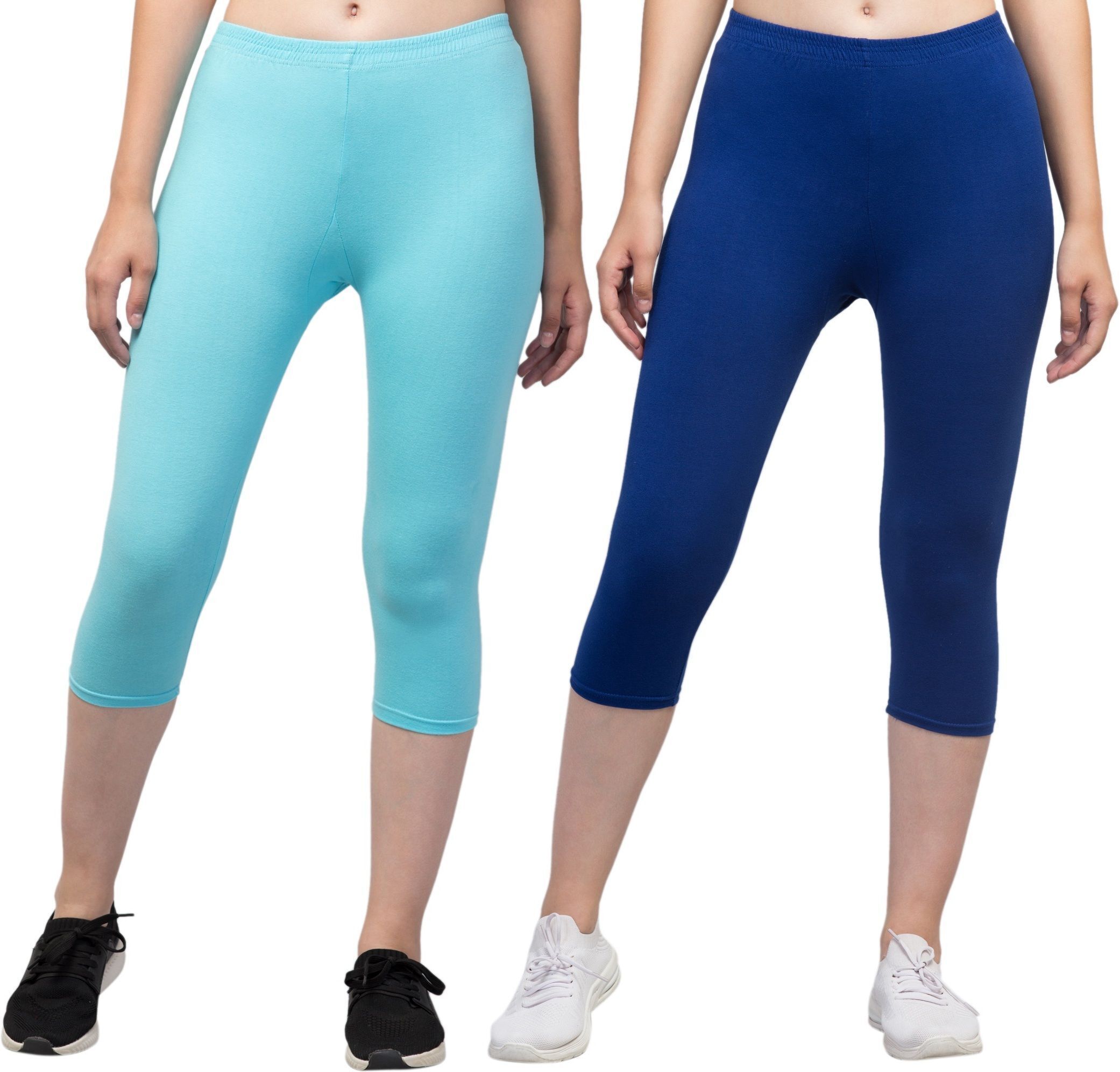 vishwakarma trends Solid Women Light Blue, Blue Tights-picture-26