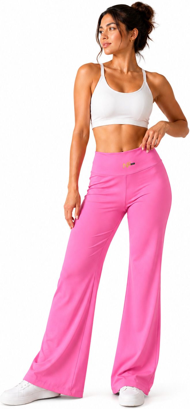 nikhilfitness Solid Women Pink Tights-picture-22
