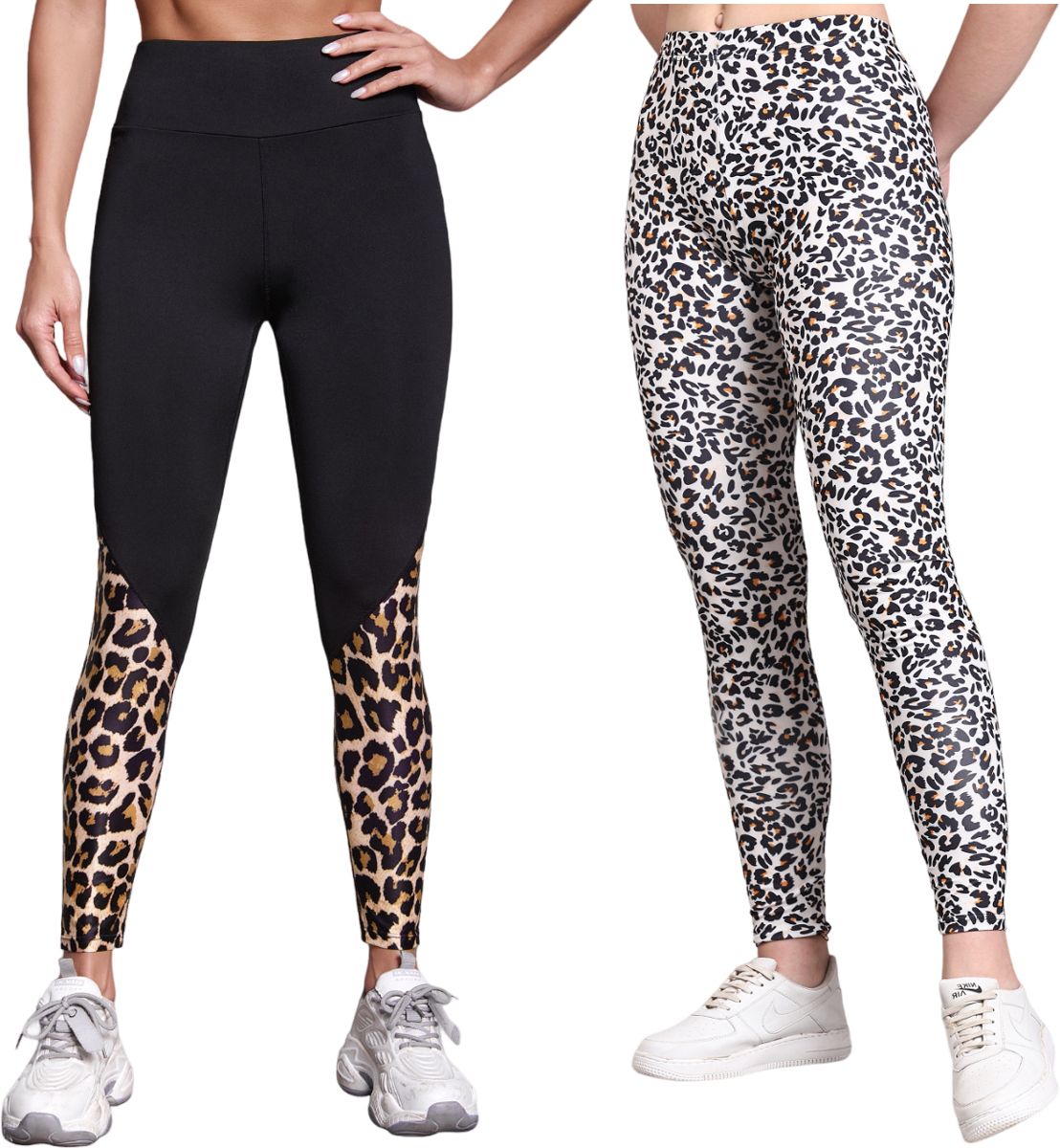Printed Women Multicolor Tights-image-14