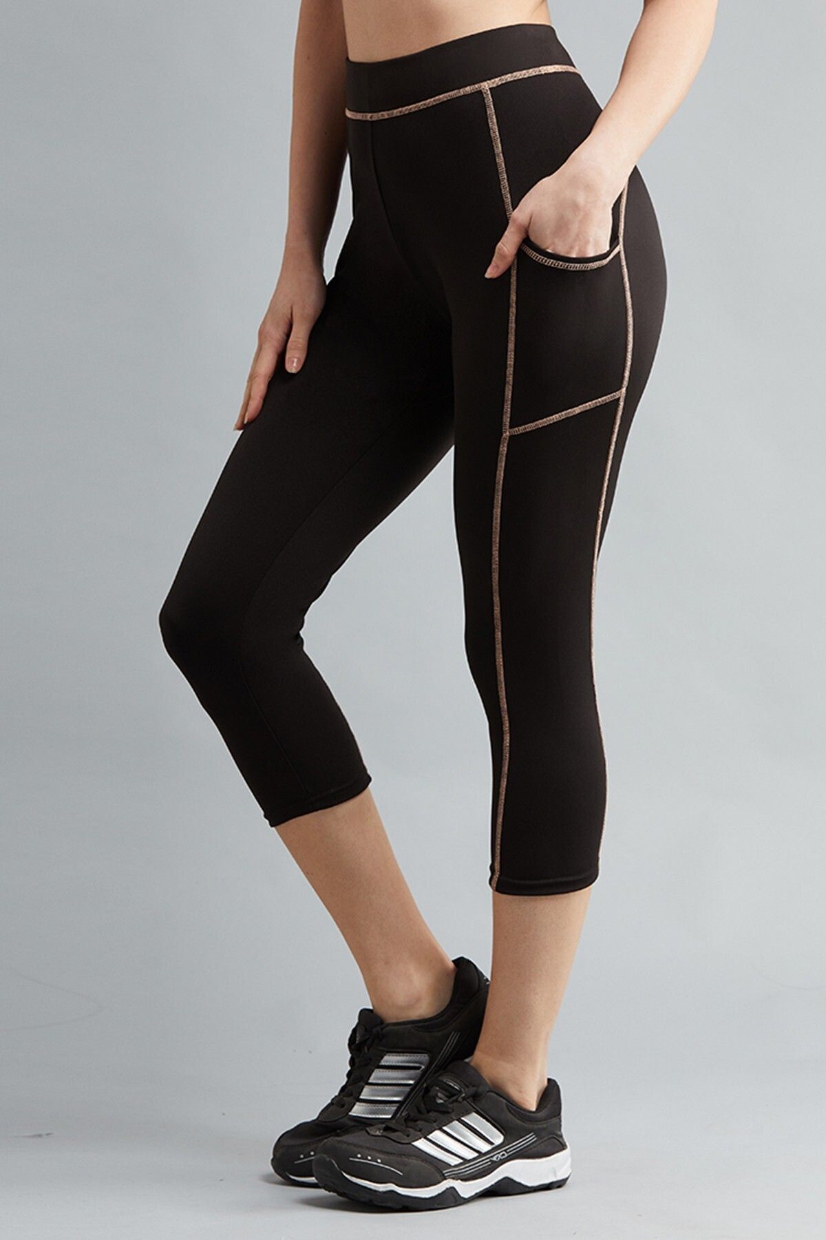 blinkin Solid Women Black, Pink Tights-picture-18