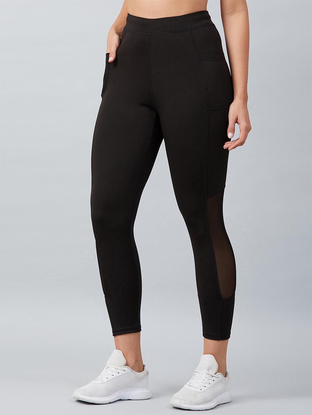 blinkin Solid Women Black Tights-picture-39