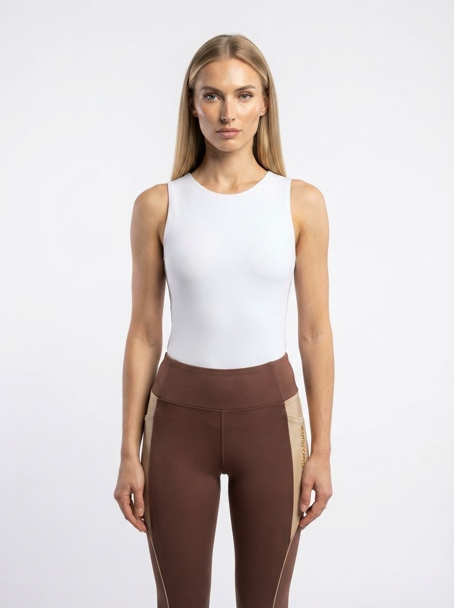 fastrider Solid, Printed Women Brown, Beige Tights-picture-21